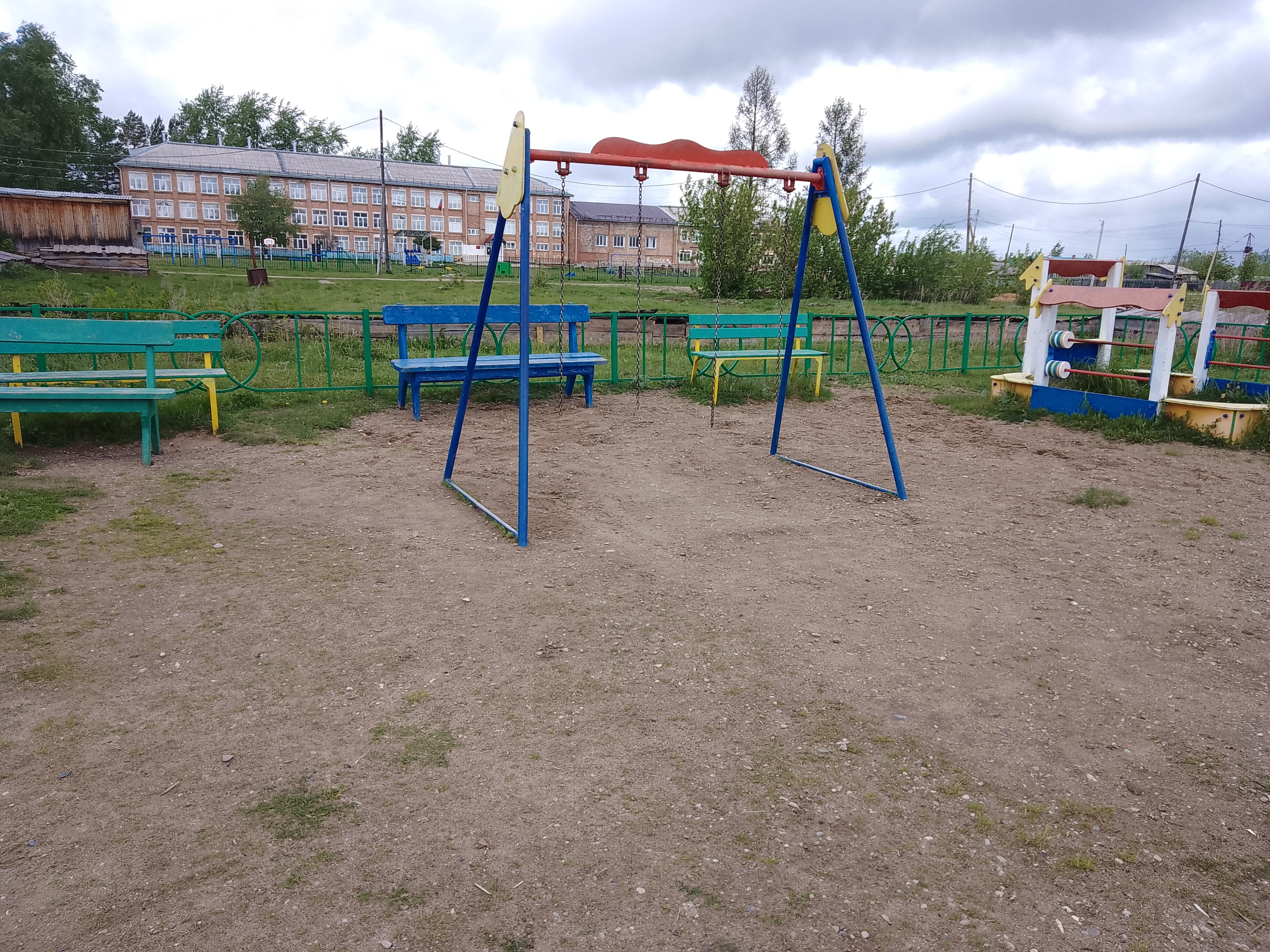 Детская площадка.